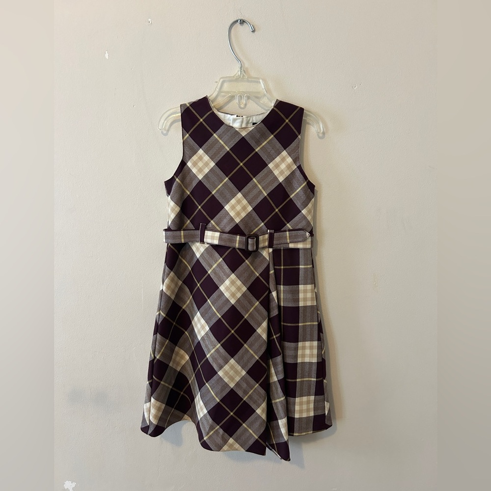 Burberry label Girls Plaid dress